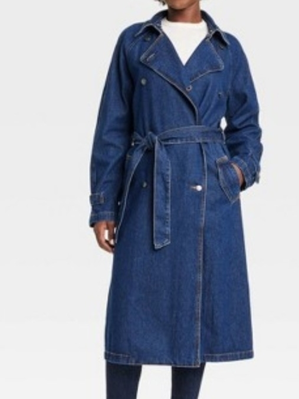 Denim Trench Coat/Jacket